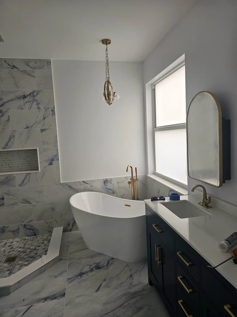 Spa Master Bathroom