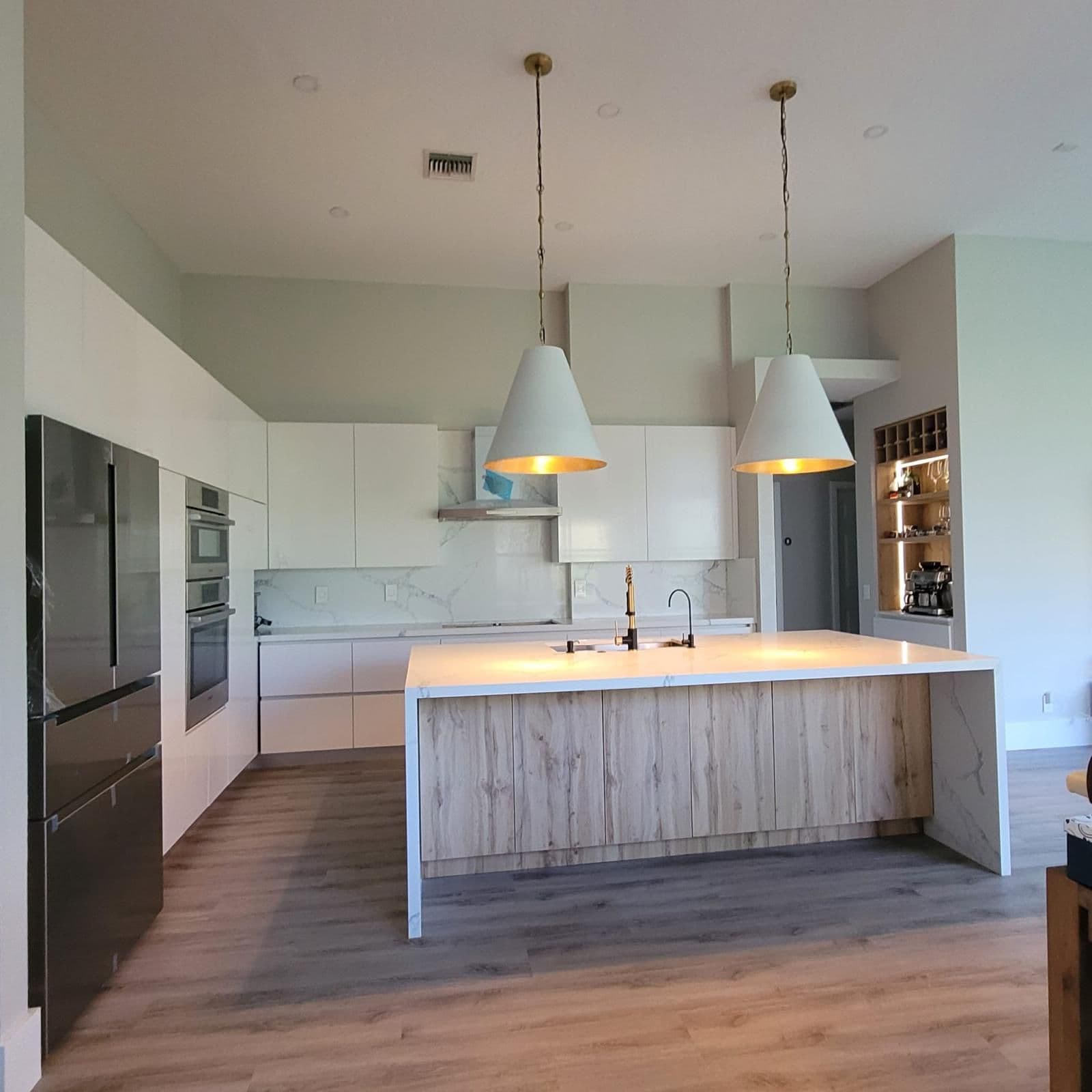 Elegant Navy Kitchen